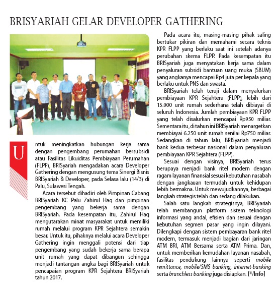 bris gelar developer gathering